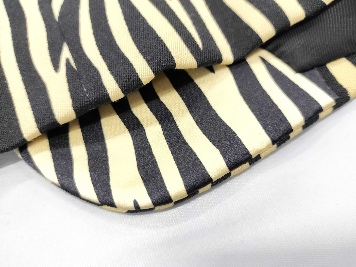 GIANNI VERSACE 1996 Zebra Print Tailored Jacket, Size 46