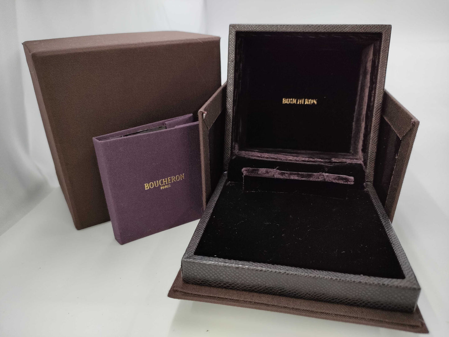 BOUCHERON Quatre YG/WG 750 8.4g Earrings