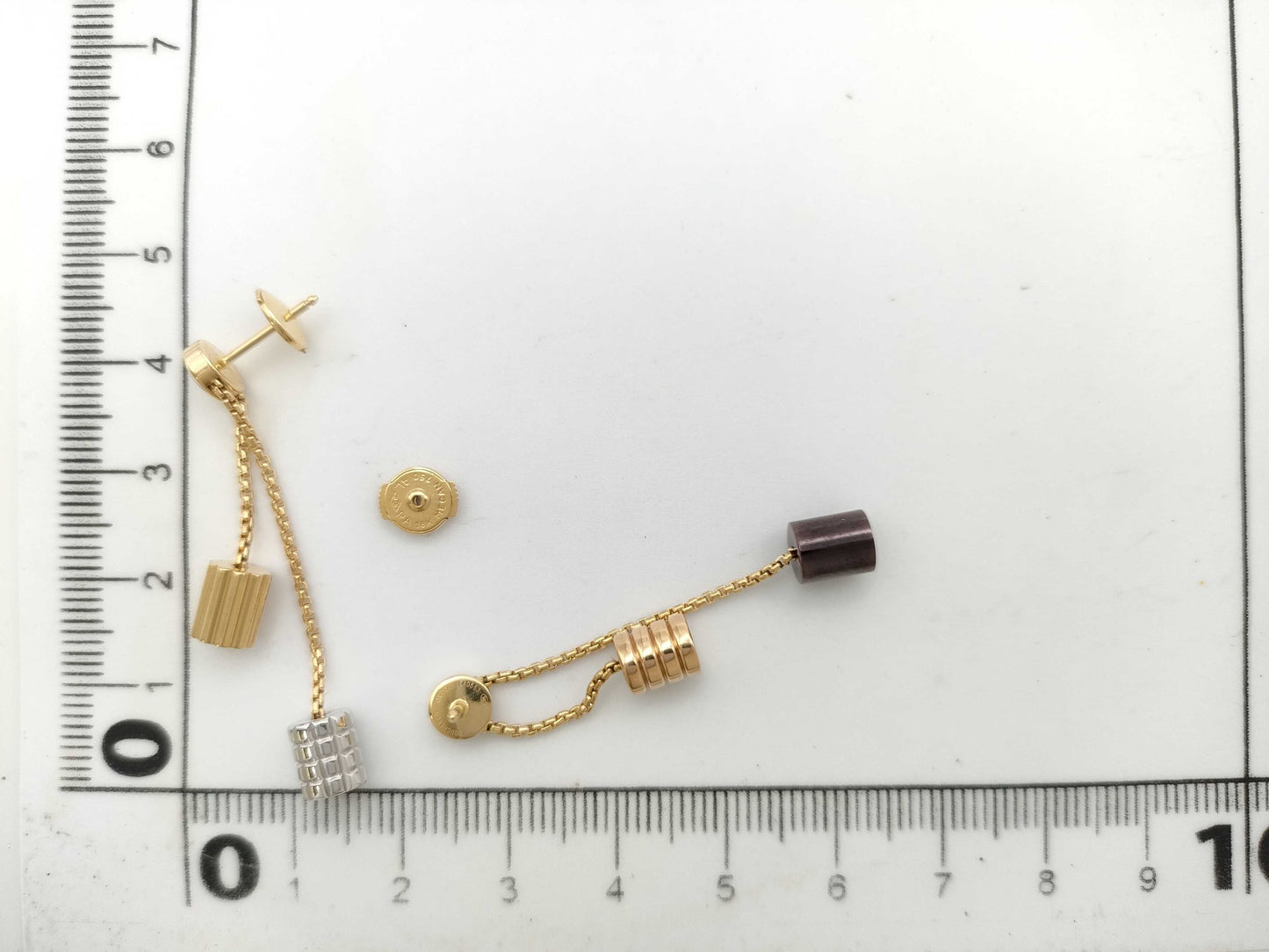 BOUCHERON Quatre YG/WG 750 8.4g Earrings