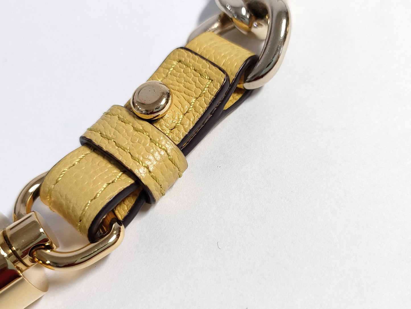 Delvaux Replacement Strap Yellow Strap