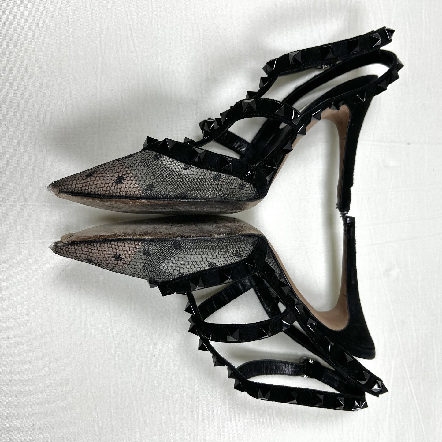 VALENTINO VALENTINO Rockstud Mesh Pumps Size 36