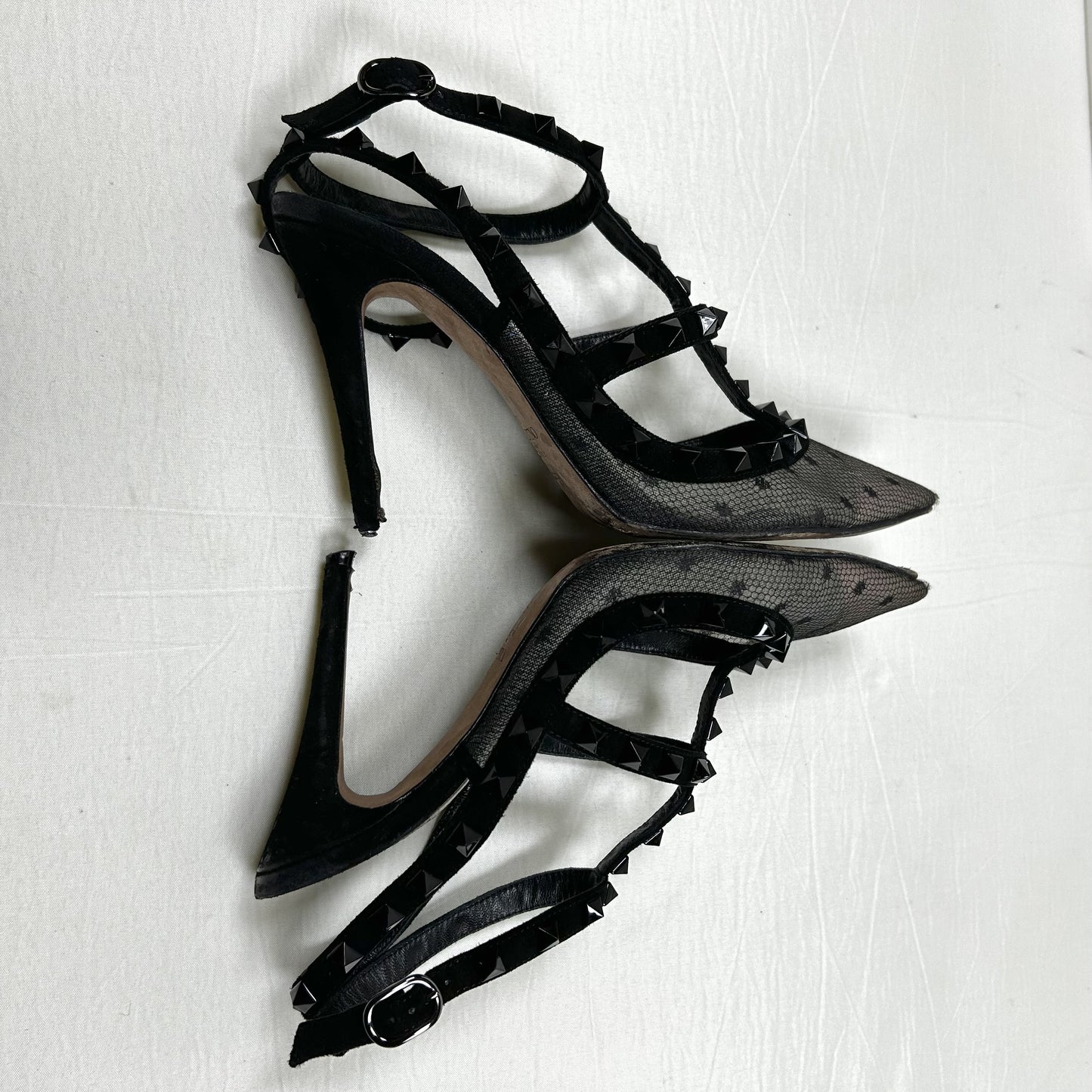 VALENTINO VALENTINO Rockstud Mesh Pumps Size 36