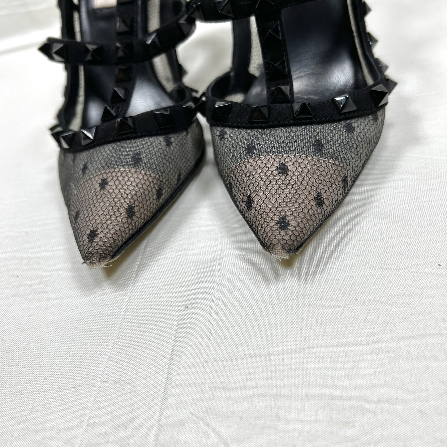 VALENTINO VALENTINO Rockstud Mesh Pumps Size 36