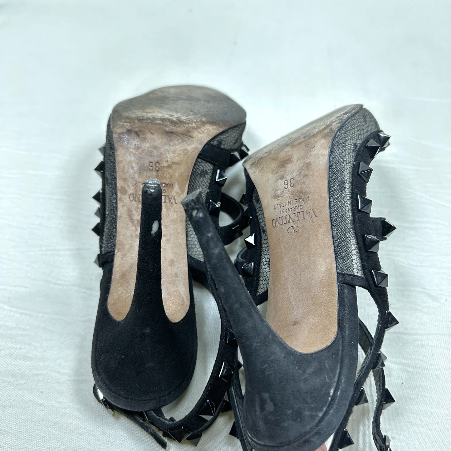 VALENTINO VALENTINO Rockstud Mesh Pumps Size 36