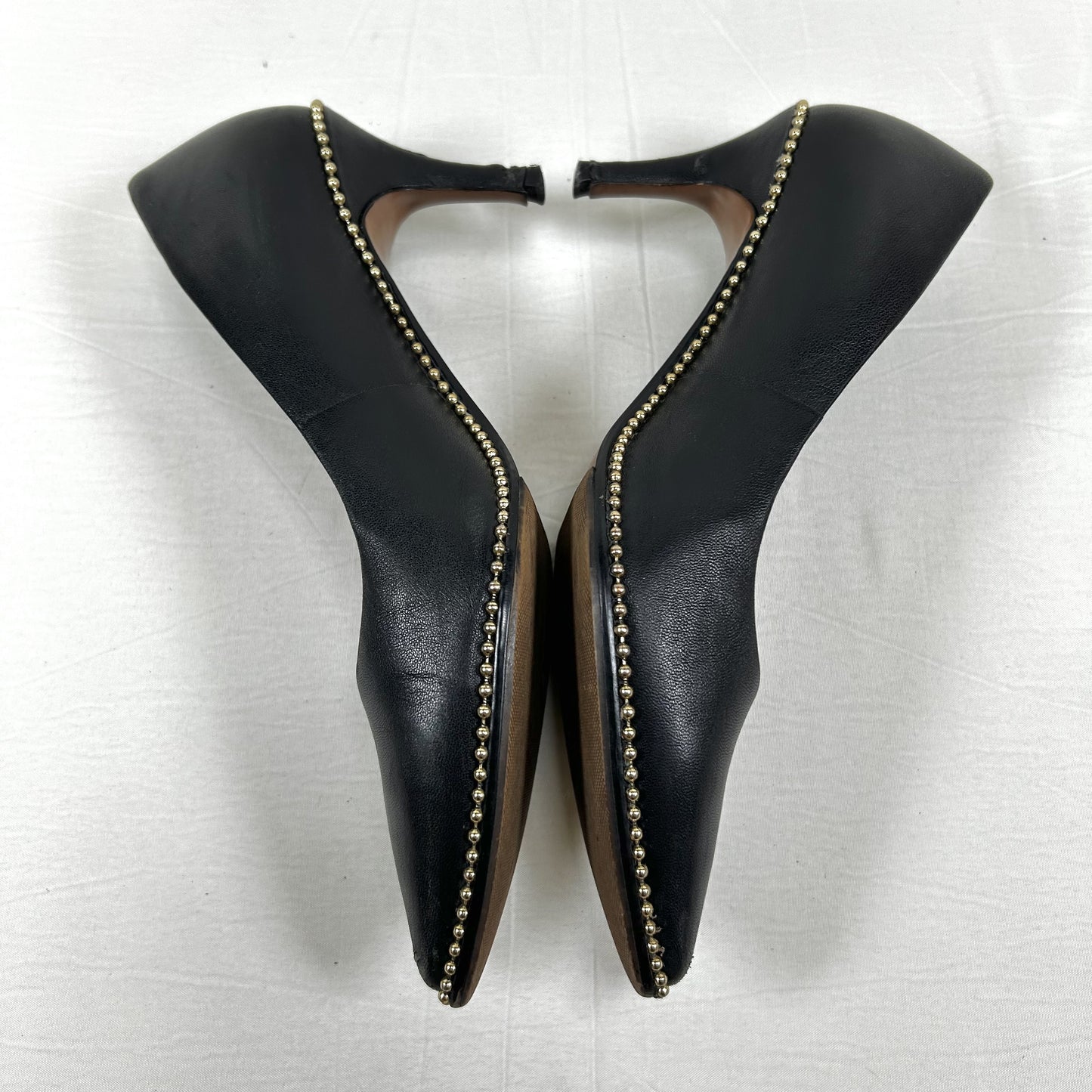 COACH COACH pointed toe studded pumps 5.5C pumps