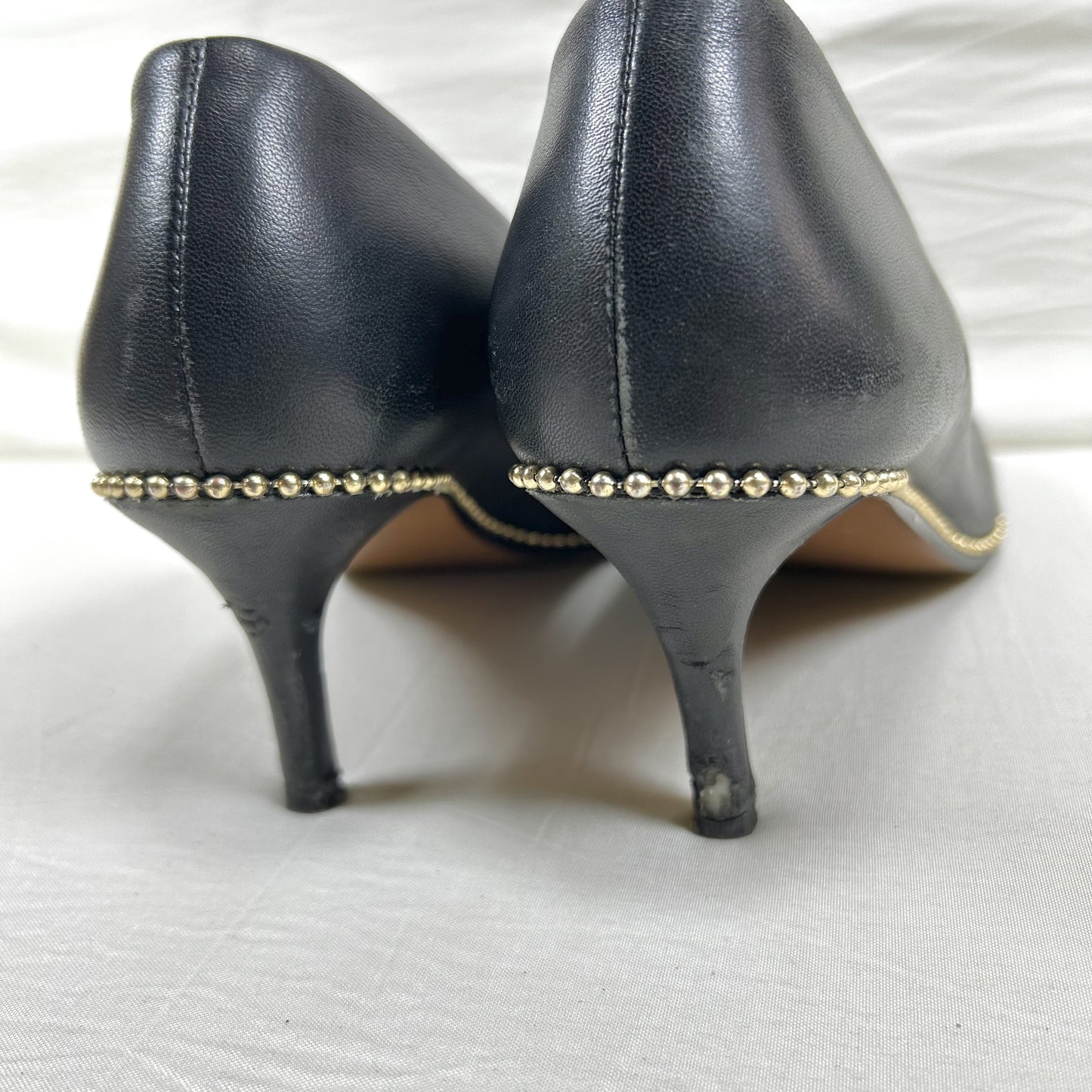 COACH COACH pointed toe studded pumps 5.5C pumps