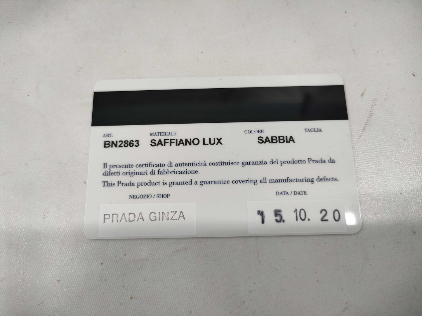 PRADA Prada brand bag handbag BN2863 bag