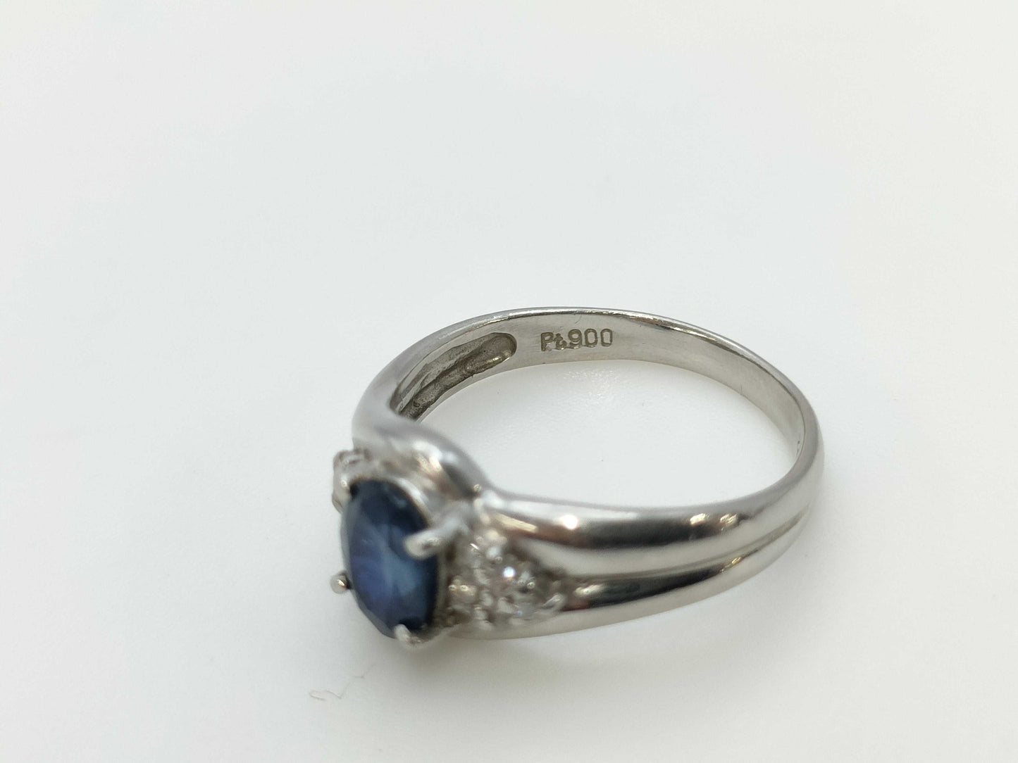 S1.00ct D0.12ct PT900 4.5g Ring