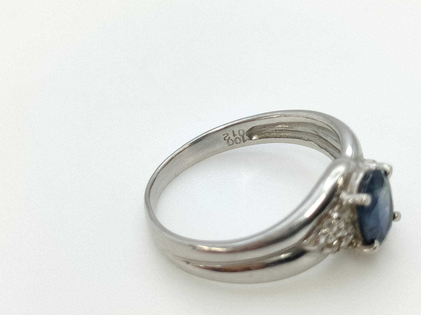 S1.00ct D0.12ct PT900 4.5g Ring