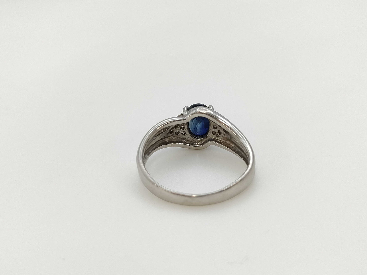 S1.00ct D0.12ct PT900 4.5g Ring