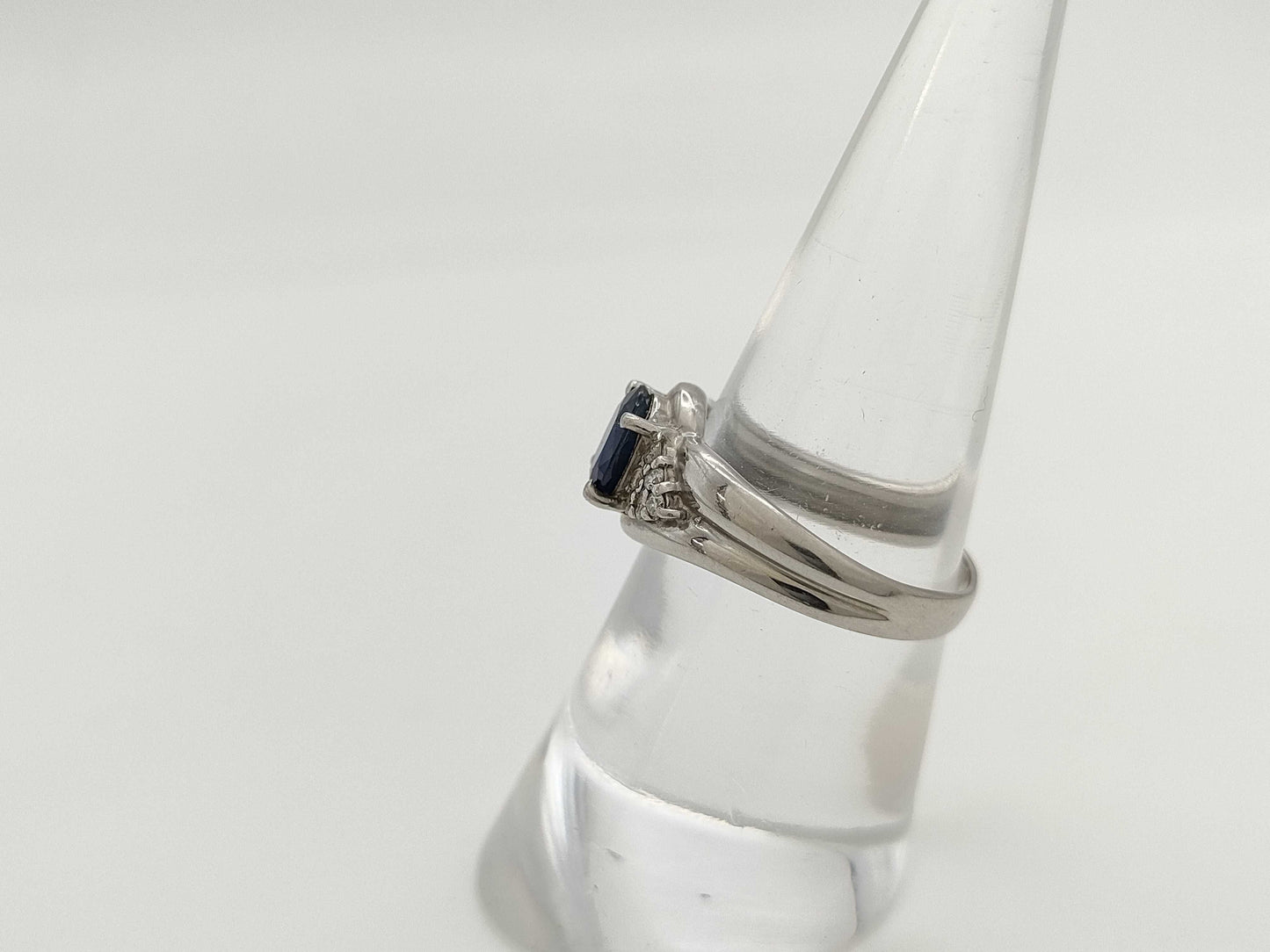S1.00ct D0.12ct PT900 4.5g Ring