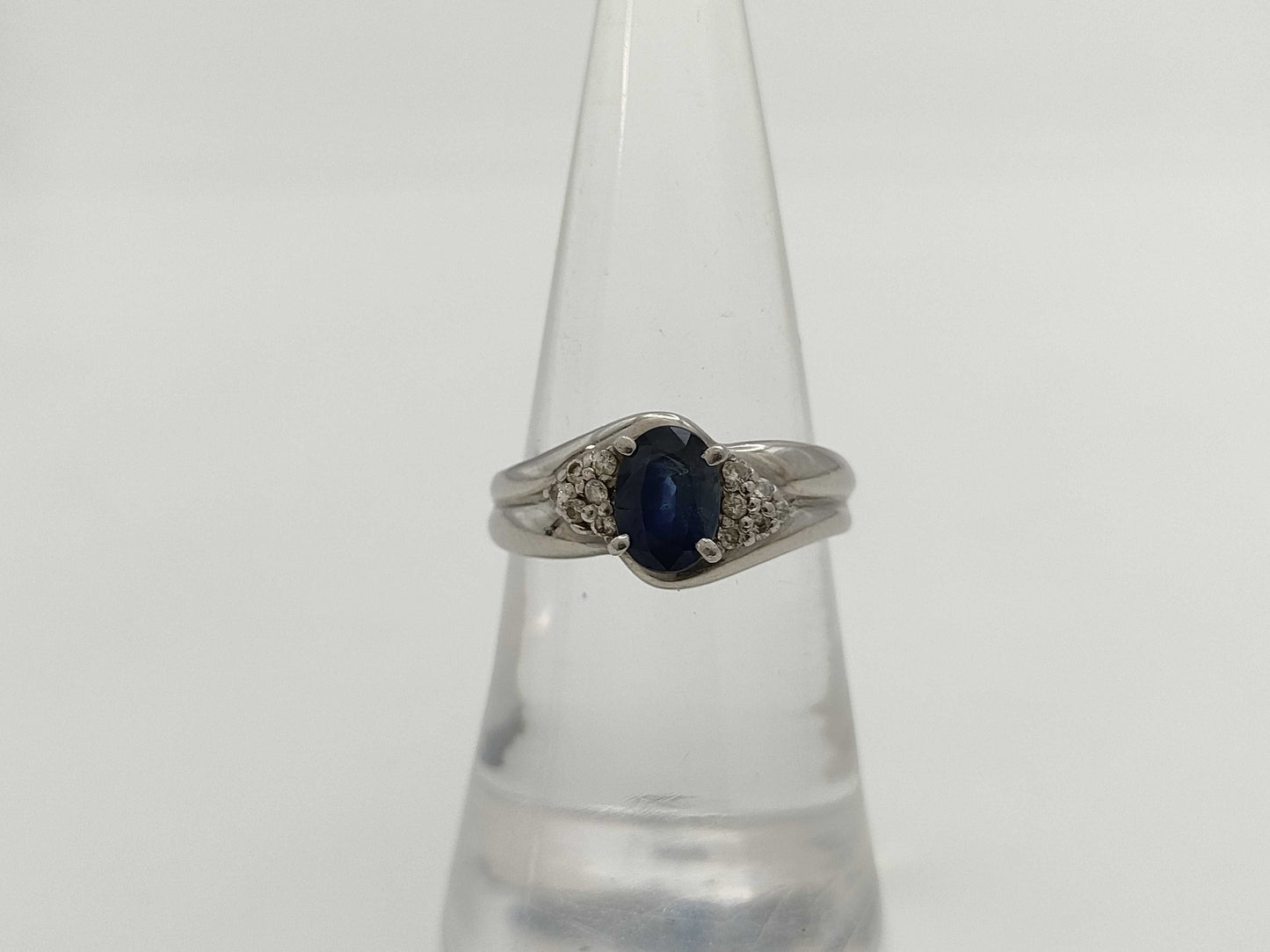 S1.00ct D0.12ct PT900 4.5g Ring