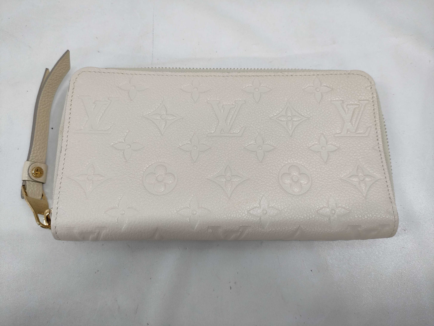 LOUIS VUITTON Empreinte Portefeuille Secret Long Wallet with Initials SP0132