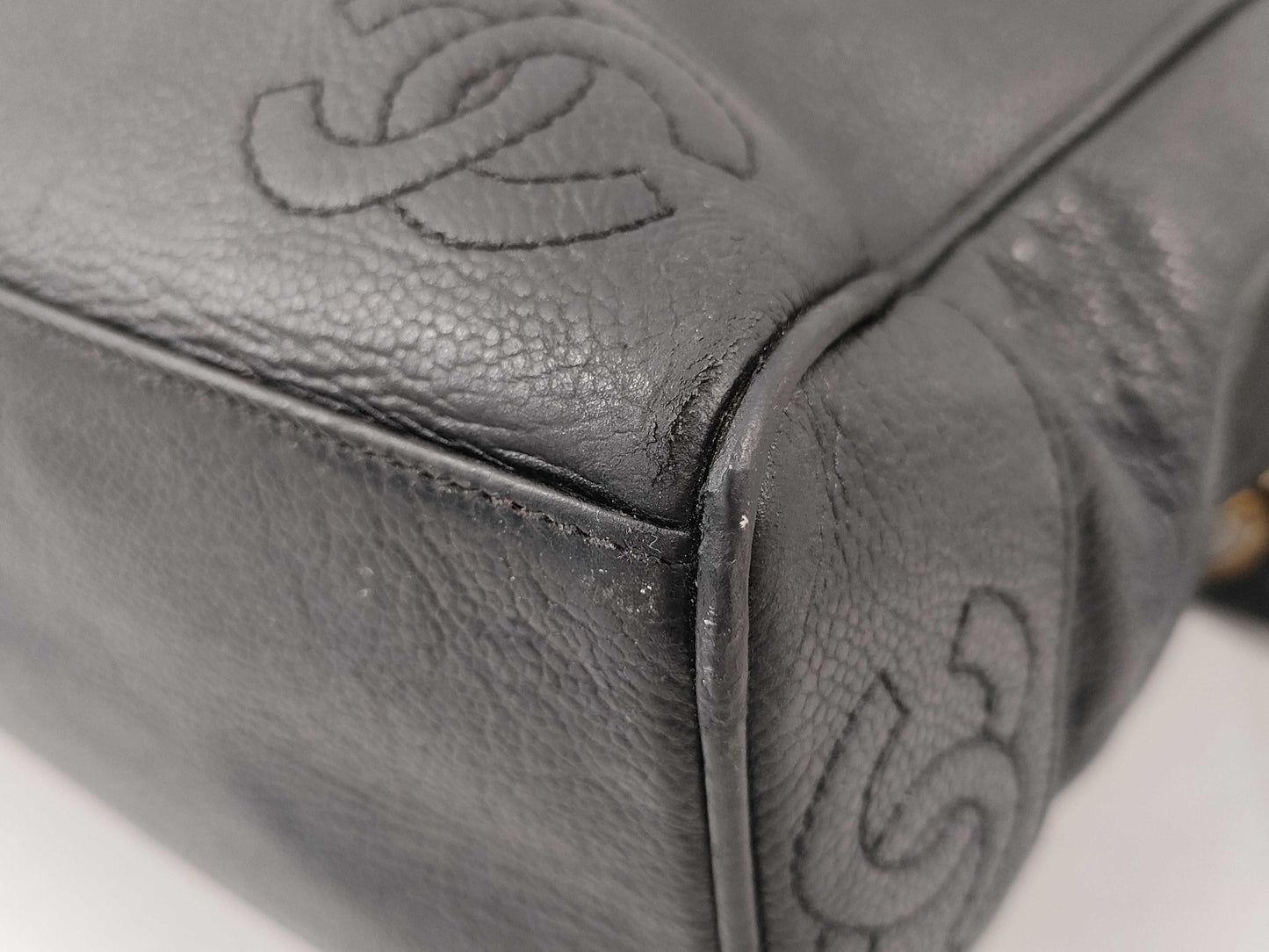 CHANEL Caviar Skin Brand Bag Triple Coco Tote Bag 3920885 Tote Bag