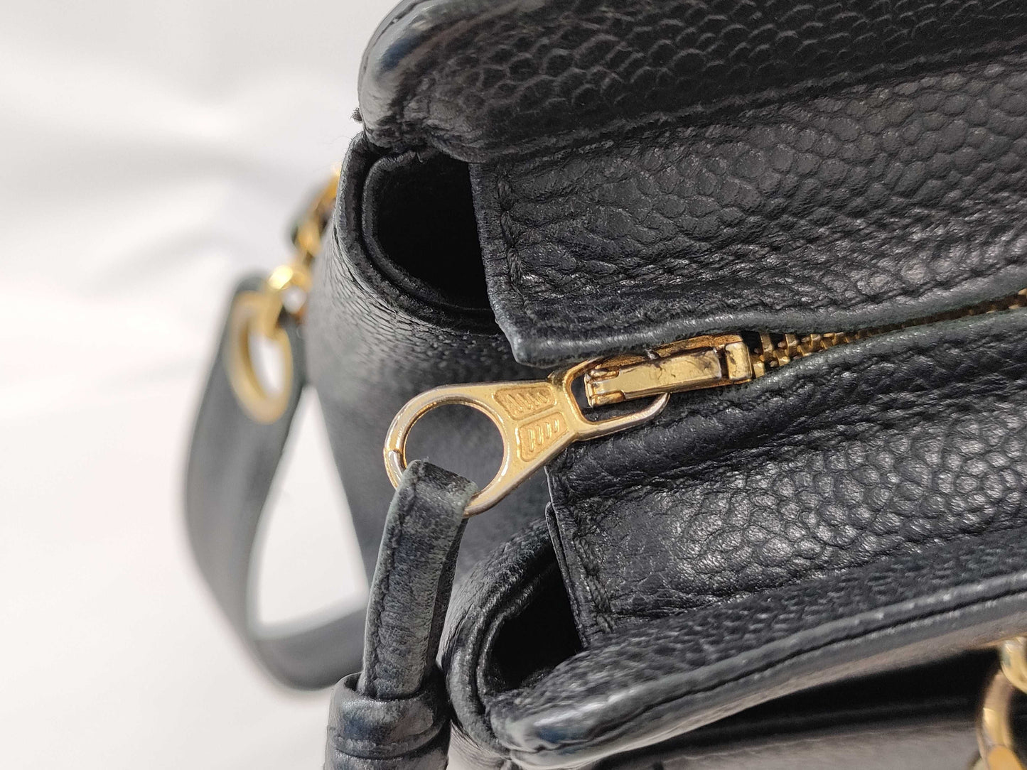 CHANEL Caviar Skin Brand Bag Triple Coco Tote Bag 3920885 Tote Bag