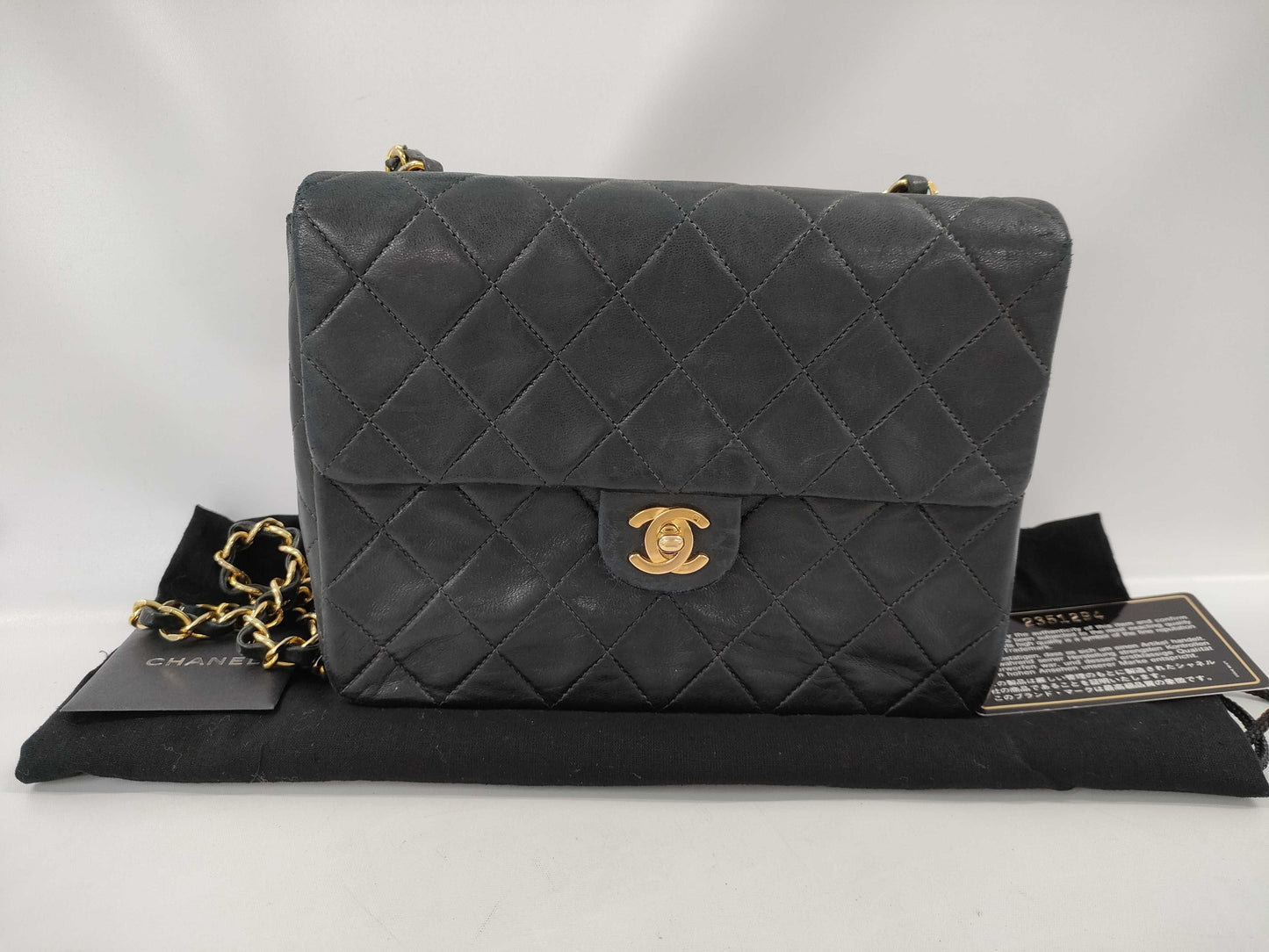 CHANEL Matelasse Mini Lambskin Shoulder Bag 2361294