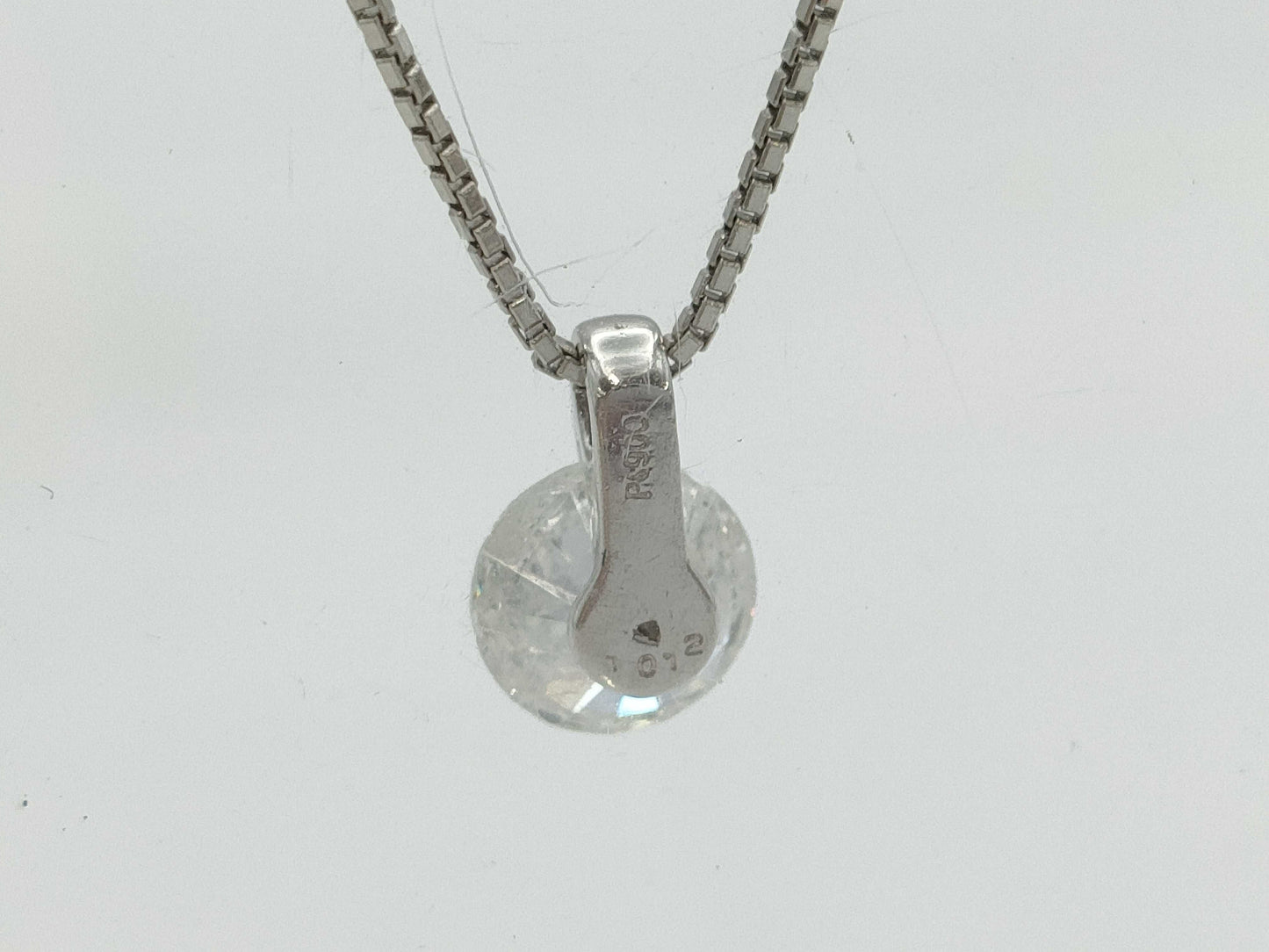 D1.012ct PT900/850 4.0g Necklace