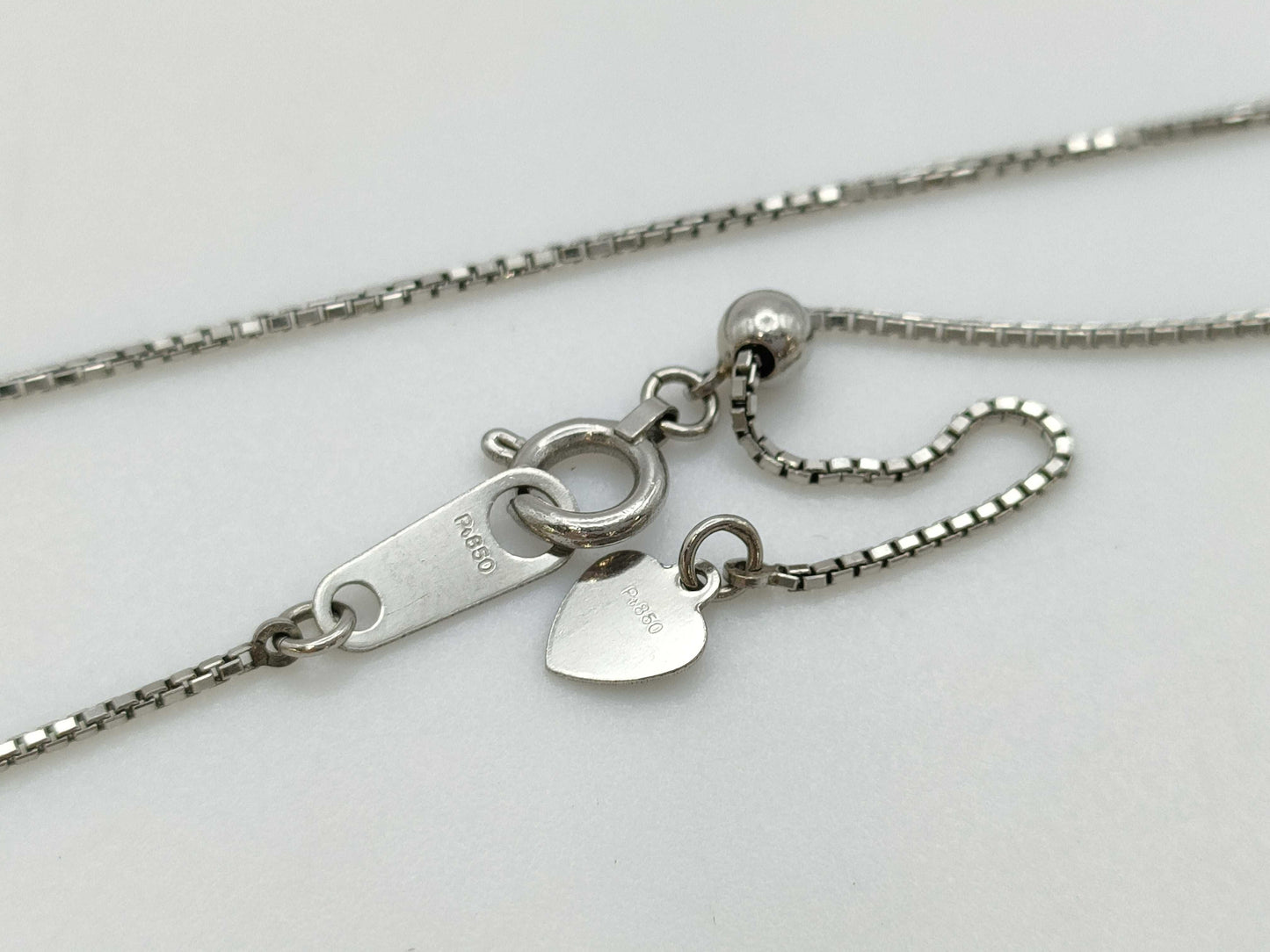 D1.012ct PT900/850 4.0g Necklace