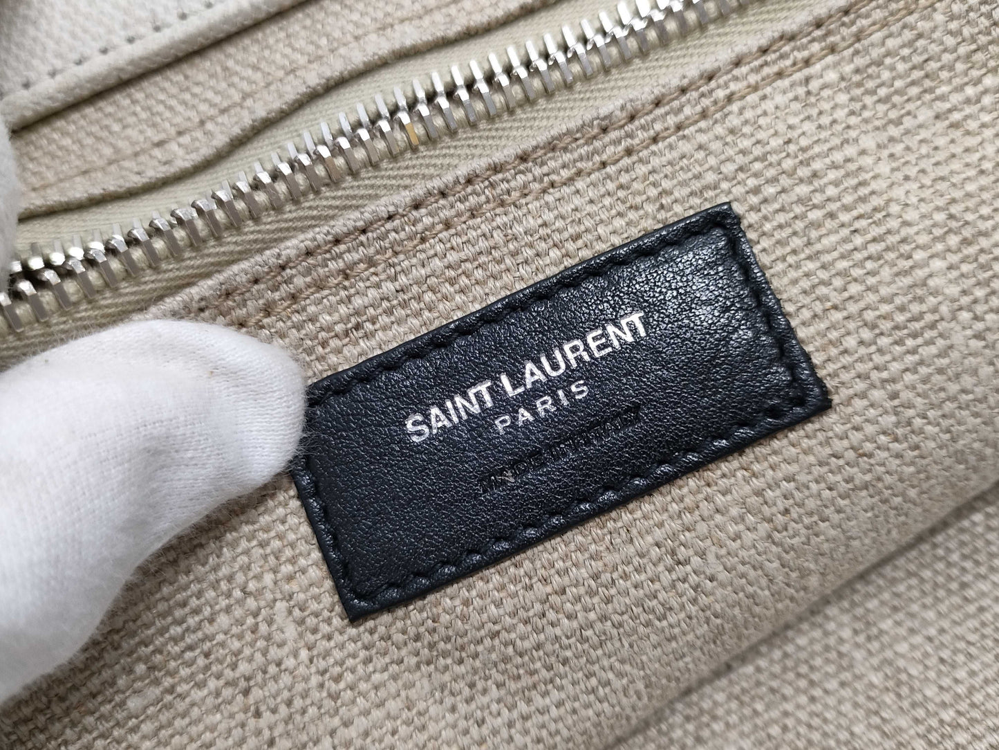 SAINT LAURENT Yves Saint Laurent Rive Gauche Tote Bag