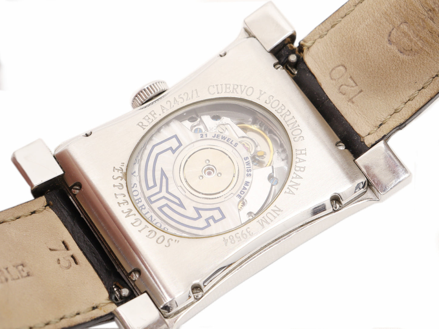 CUERVO Y SOBRINOS Esplendidos Mysterio Retrograde A2482/1 39584 Automatic Men's Watch