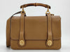 GUCCI GUCCI Bamboo Leather 2-Way Handbag Brown Bag