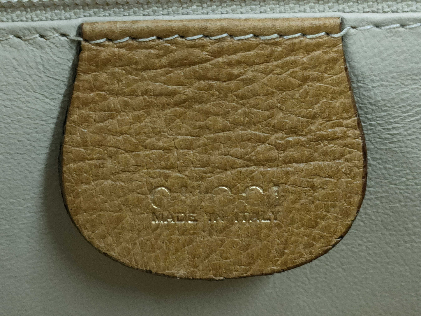 GUCCI GUCCI Bamboo Leather 2-Way Handbag Brown Bag