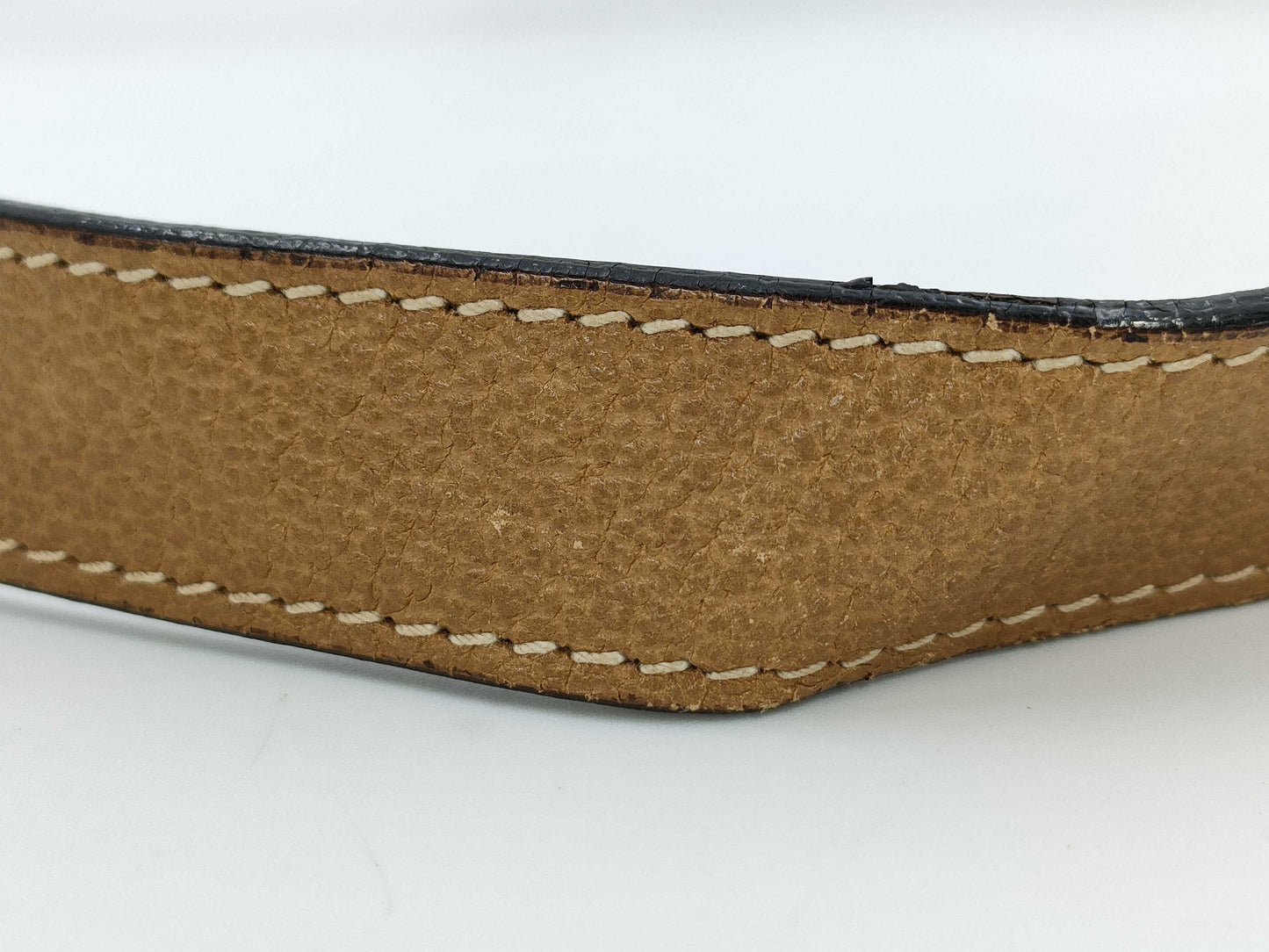 GUCCI GUCCI Bamboo Leather 2-Way Handbag Brown Bag