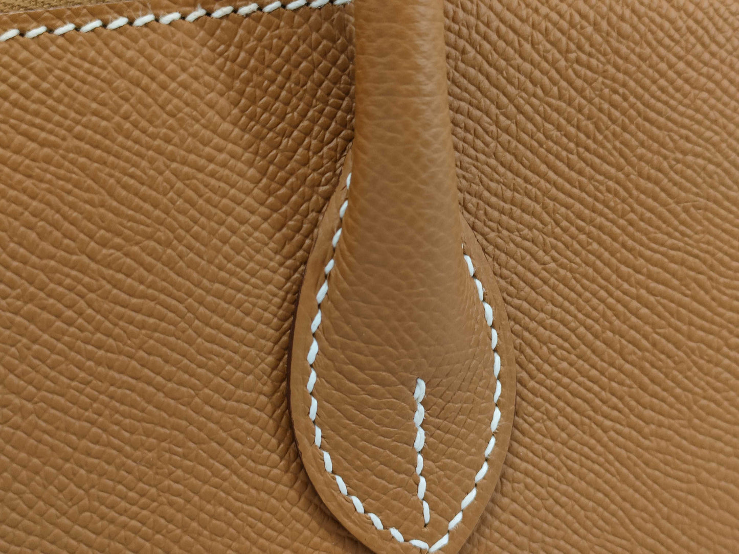 HERMES Bolide 1923 30 B Stamp Gold Hardware Handbag