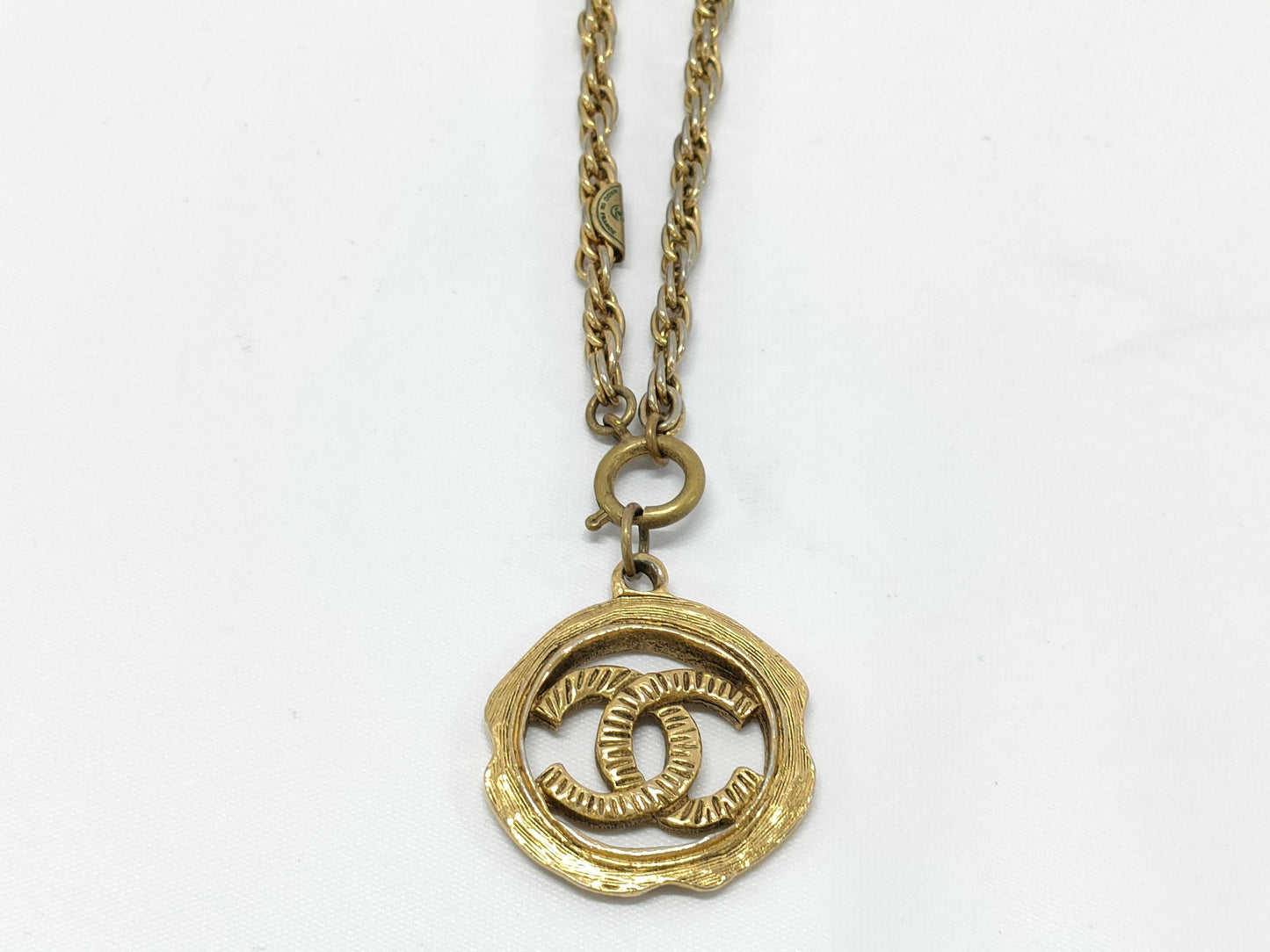 CHANEL Chanel Necklace Gold GP Necklace