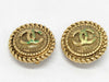CHANEL Coco Mark Earrings Gold Earrings