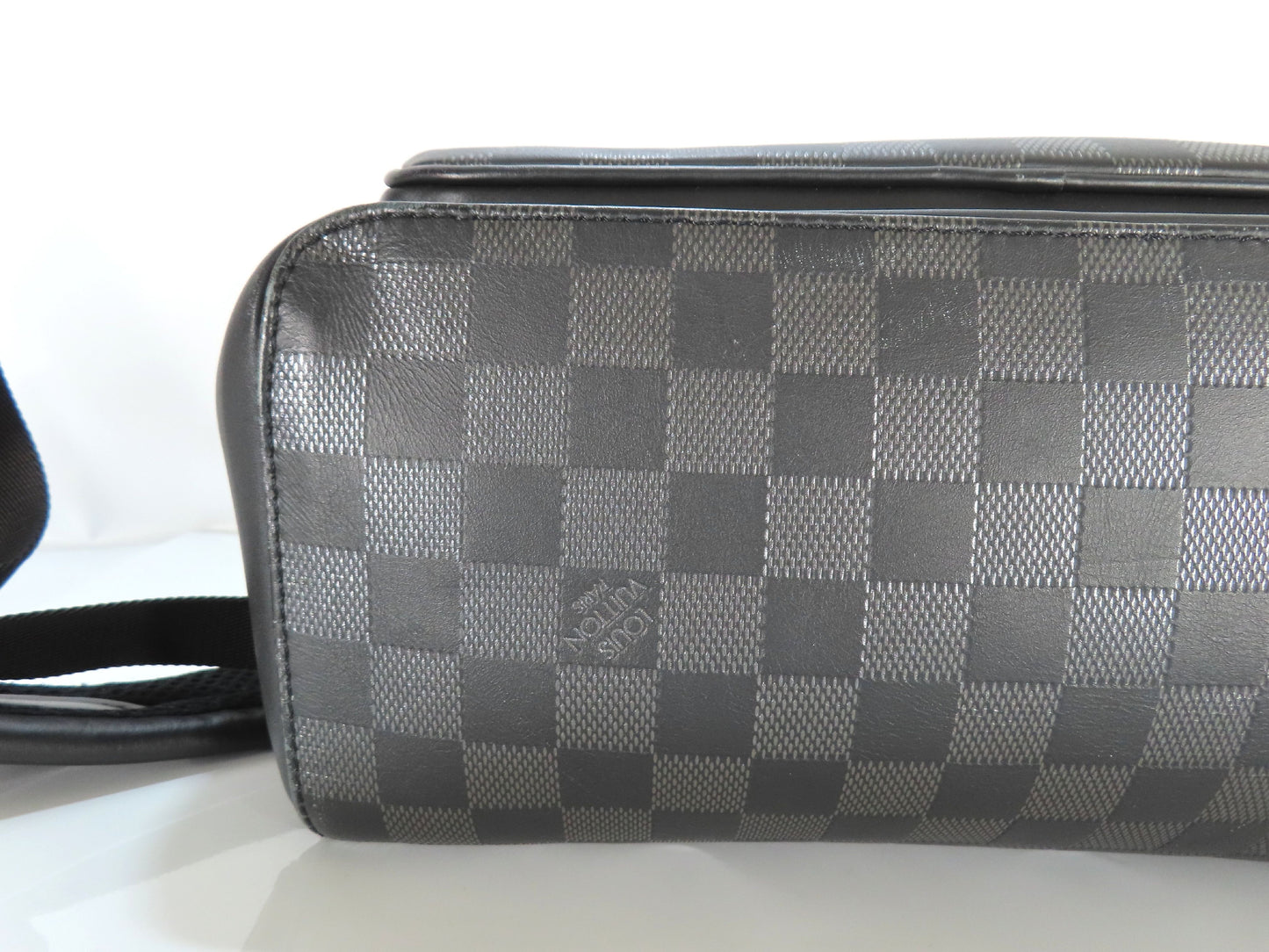 LOUIS VUITTON Damier Graphite Canvas Backpack N40306 CA0119 RFID Enabled Backpack