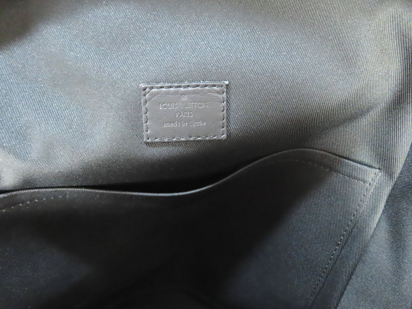 LOUIS VUITTON Damier Graphite Canvas Backpack N40306 CA0119 RFID Enabled Backpack