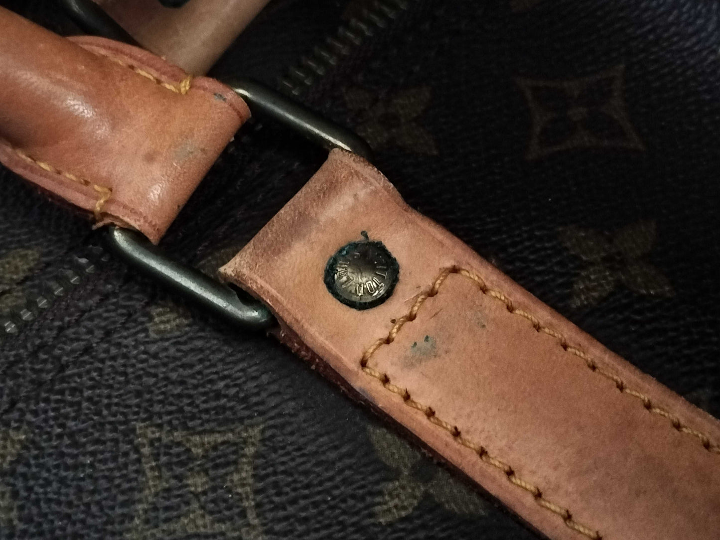 LOUIS VUITTON M41422 Monogram VUITTON Keepall 60 Boston Bag