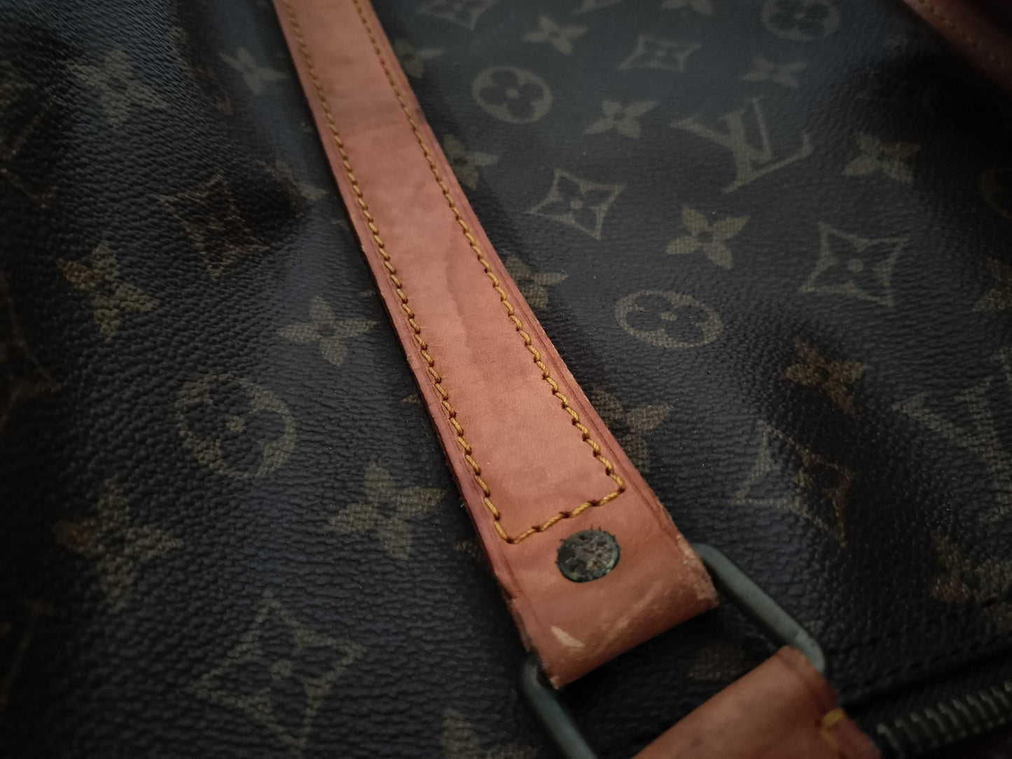 LOUIS VUITTON M41422 Monogram VUITTON Keepall 60 Boston Bag