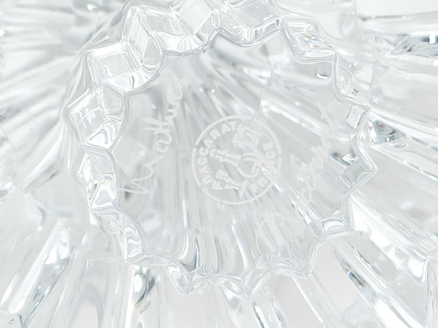 Baccarat Mille Nuits Crystal Figurine Christmas Tree Ornament