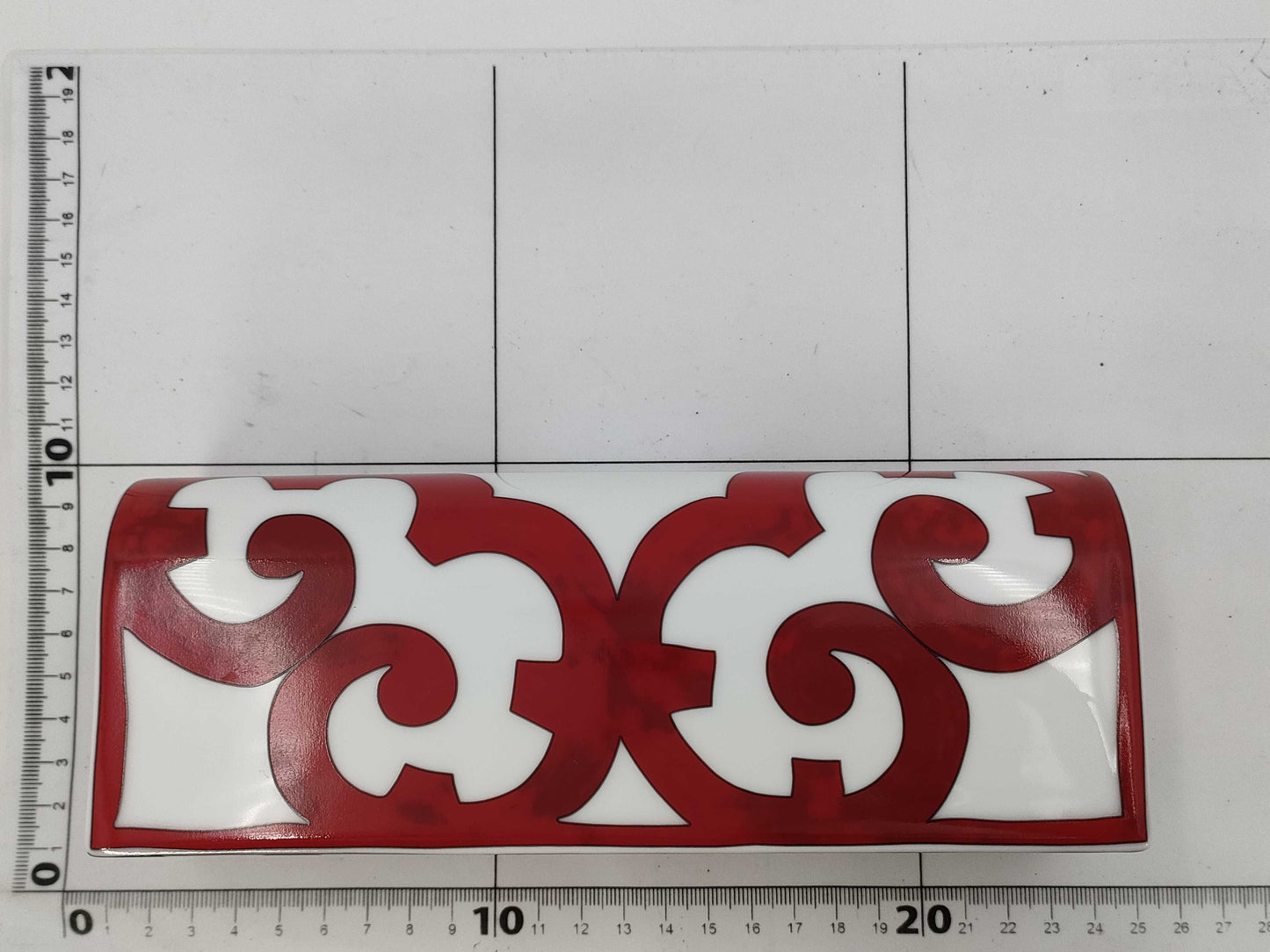 HERMES Hermès Gadalquivir Red Flower Vase Rouge 073156P Vase