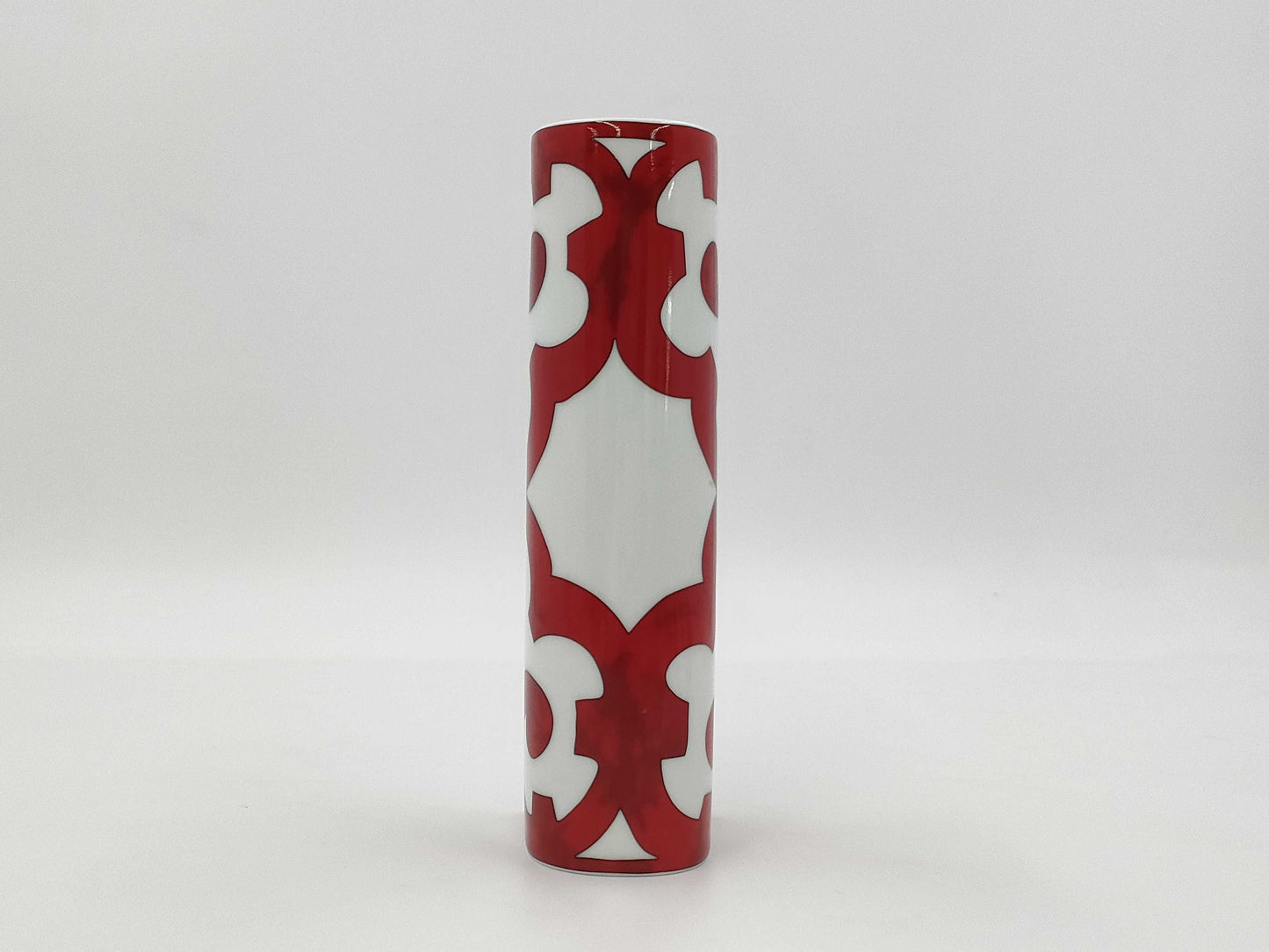 HERMES Hermès Gadalquivir Red Flower Vase Rouge 073156P Vase
