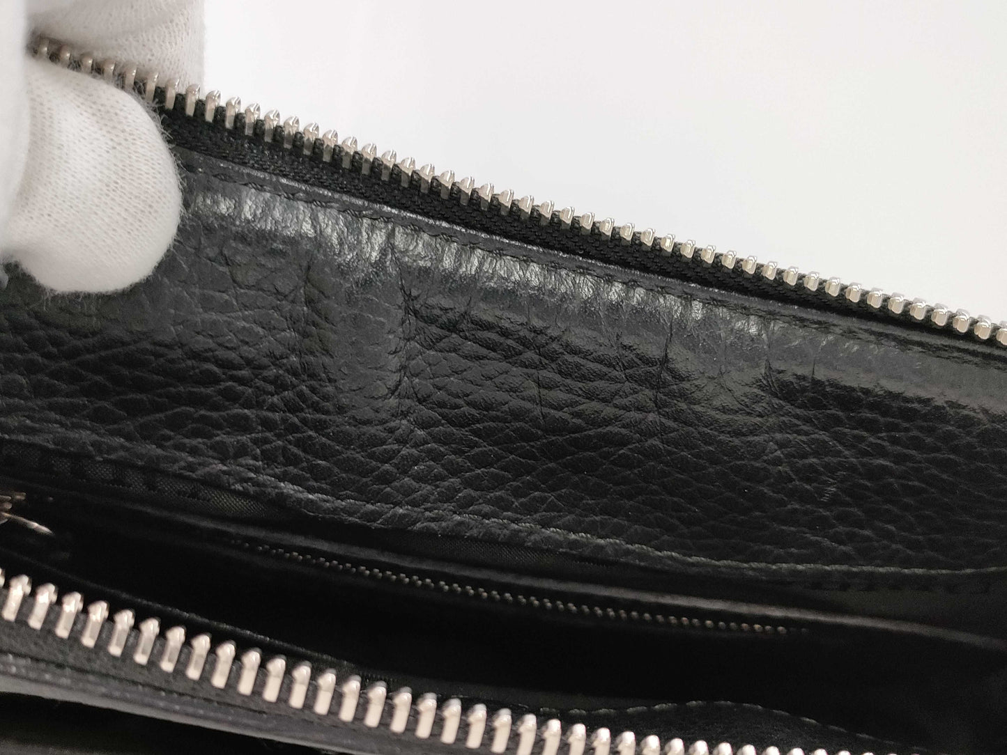 BURBERRY Checked Shoulder Bag Black Shoulder Bag
