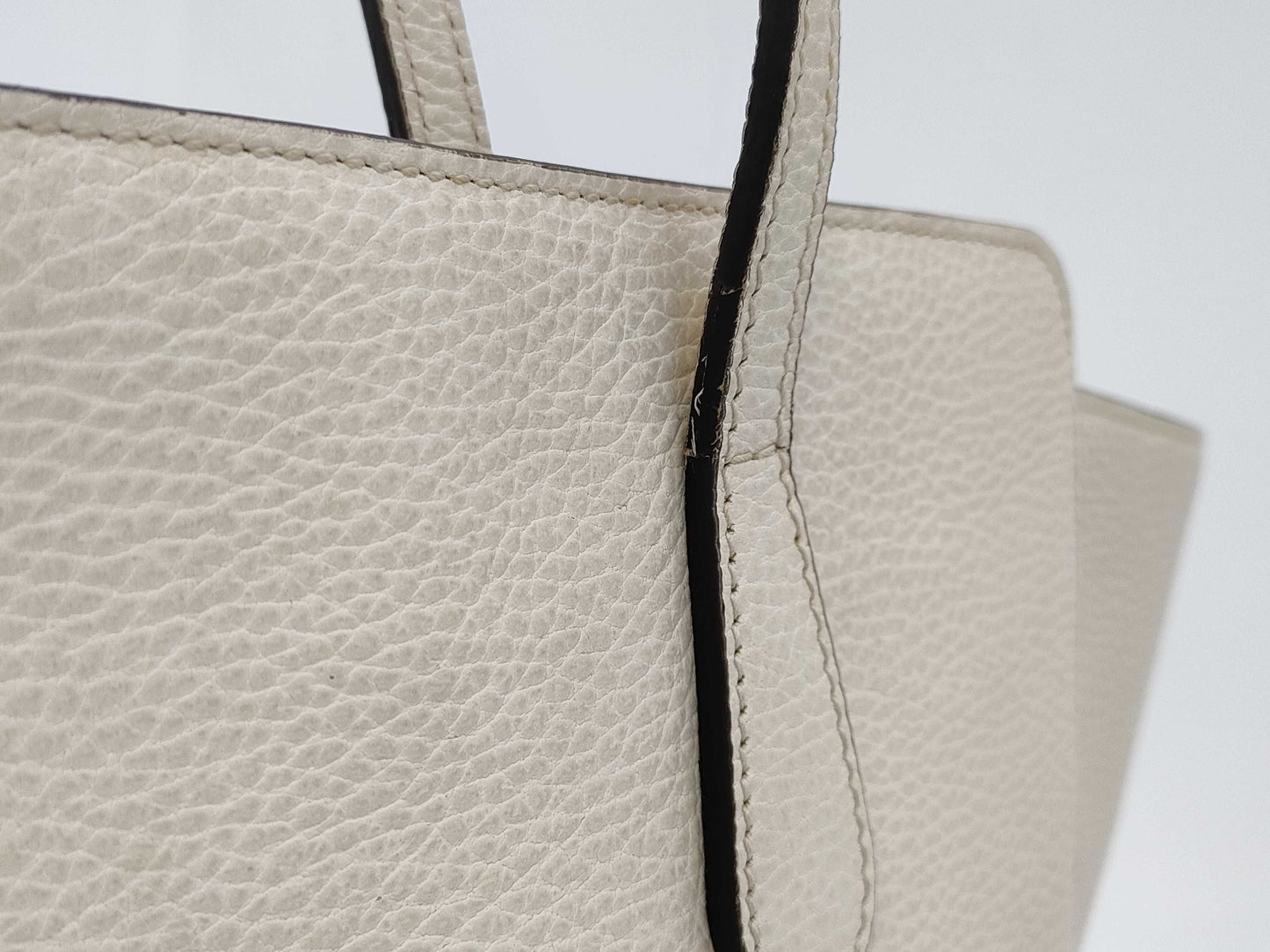 GUCCI Gucci Leather Swing Handbag Tote Bag Tote Bag