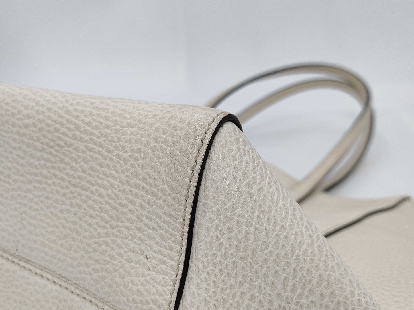 GUCCI Gucci Leather Swing Handbag Tote Bag Tote Bag