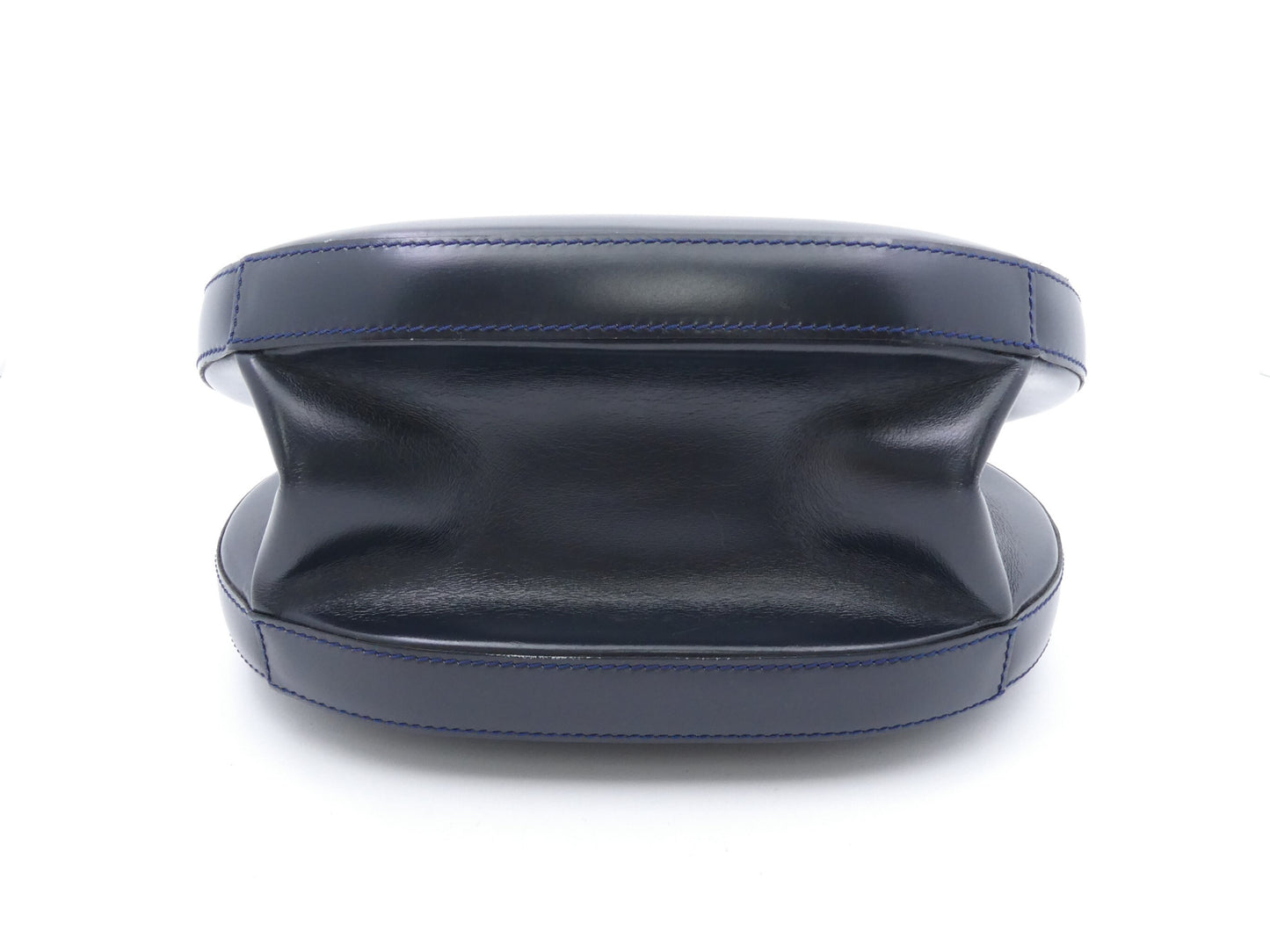 LOEWE Anagram Round Leather Handbag