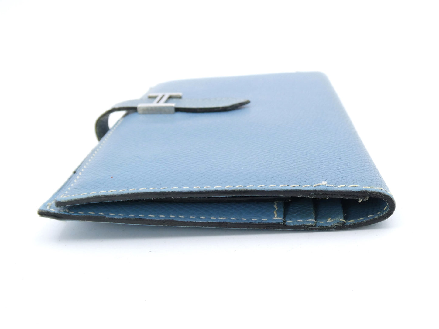 HERMES Bearn □I engraved wallet