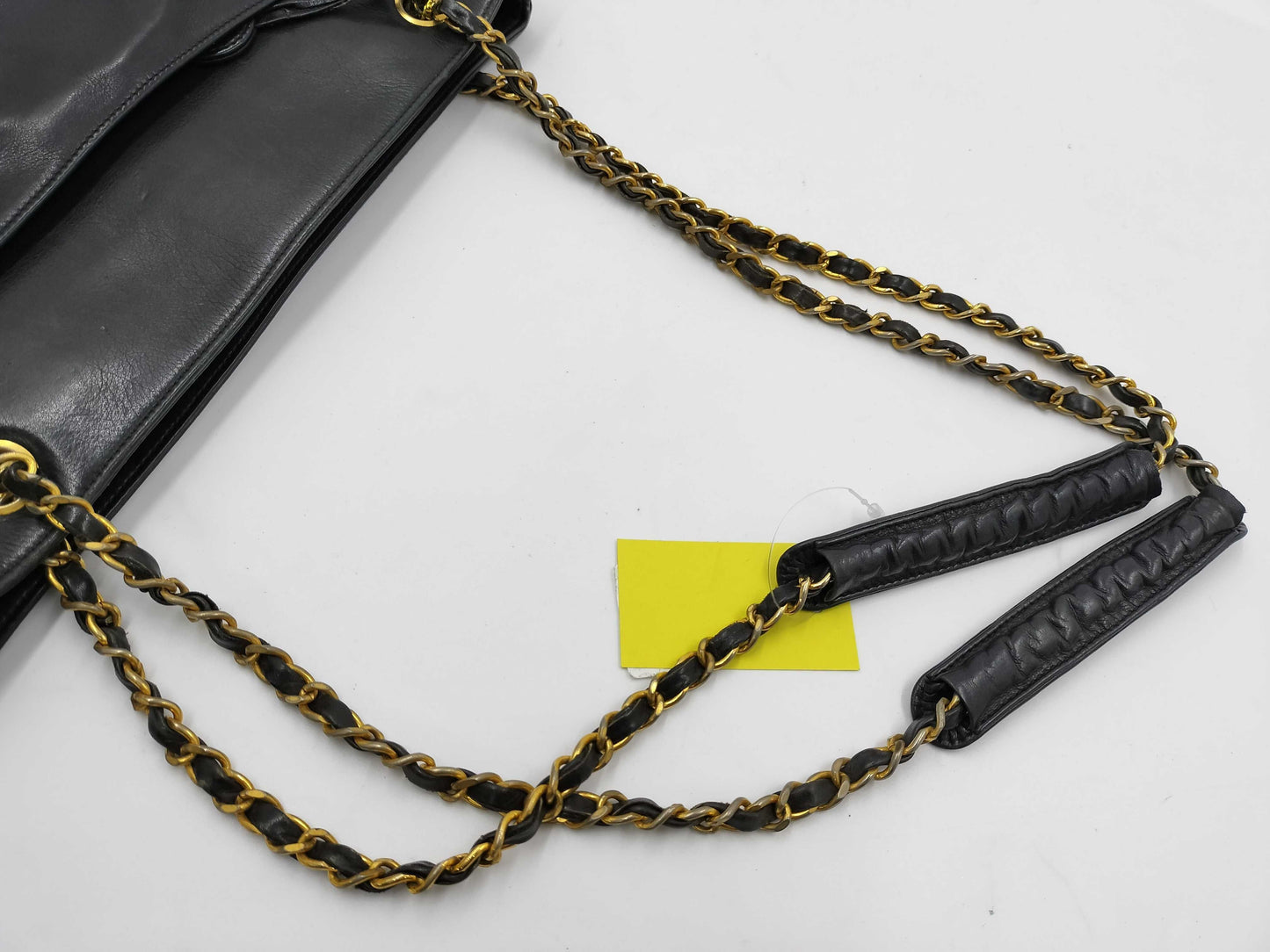 CHANEL Lambskin Matelasse Chain Tote Bag #1