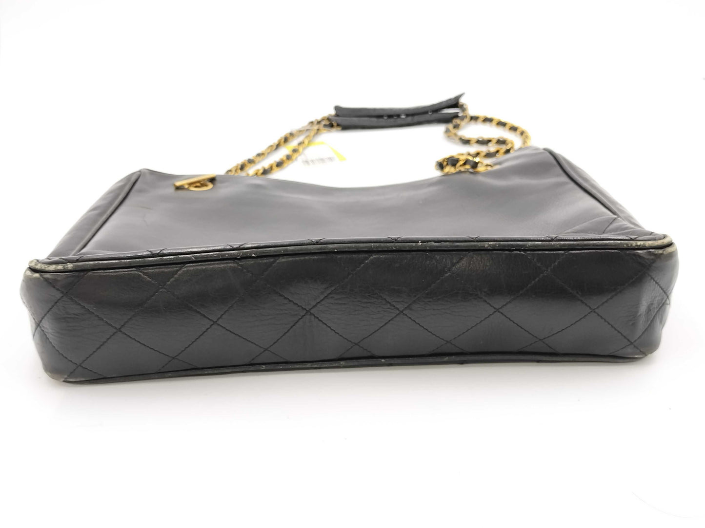CHANEL Lambskin Matelasse Chain Tote Bag #1
