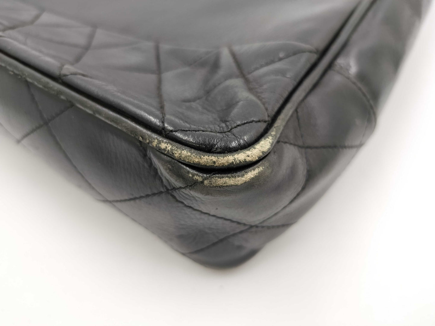 CHANEL Lambskin Matelasse Chain Tote Bag #1