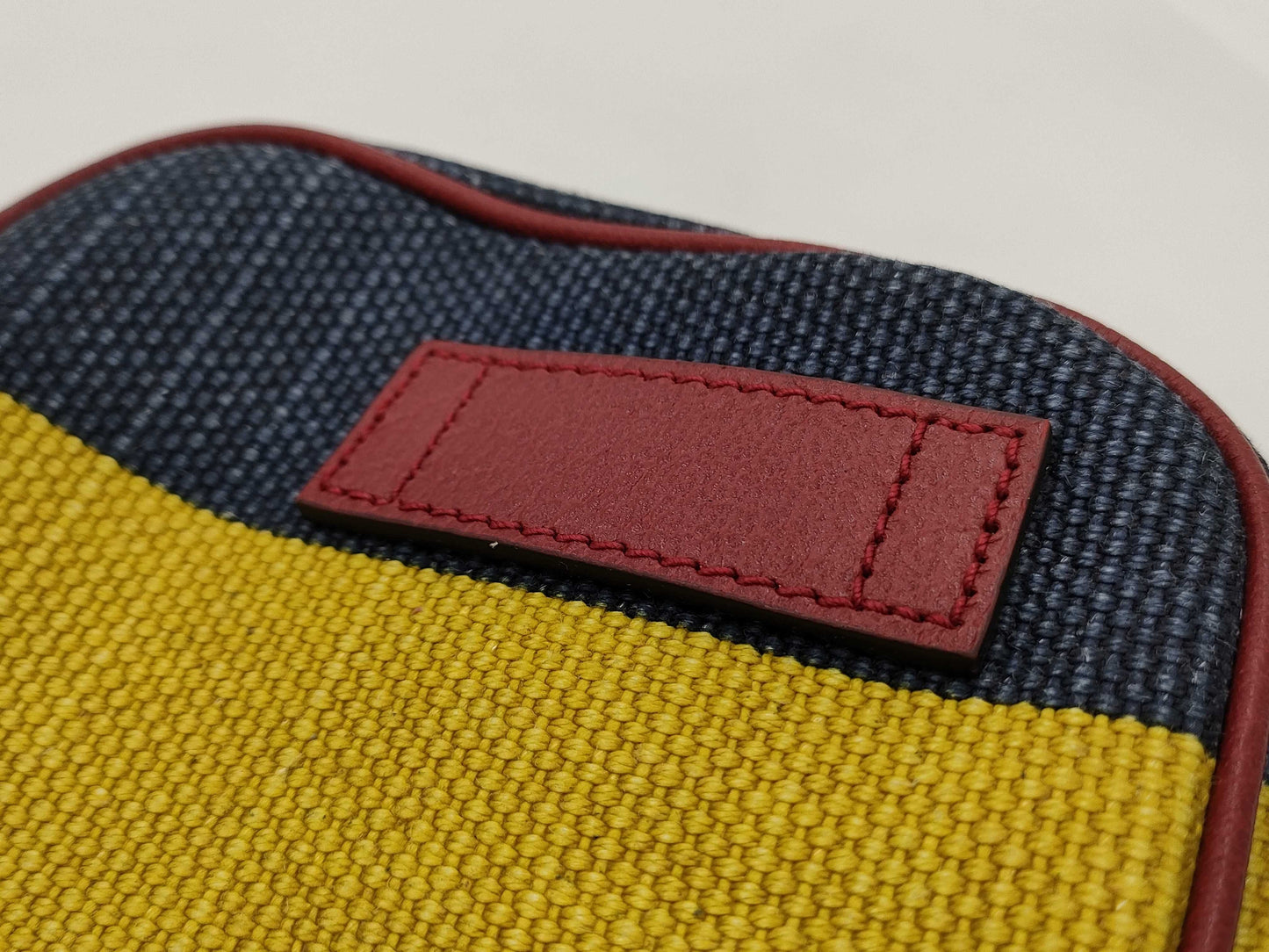 GUCCI Baiadera Canvas Stripe Belt Bag