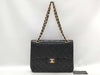 CHANEL Matelasse Chain Shoulder Bag with Coco Mark and Gold Hardware, Lambskin Leather