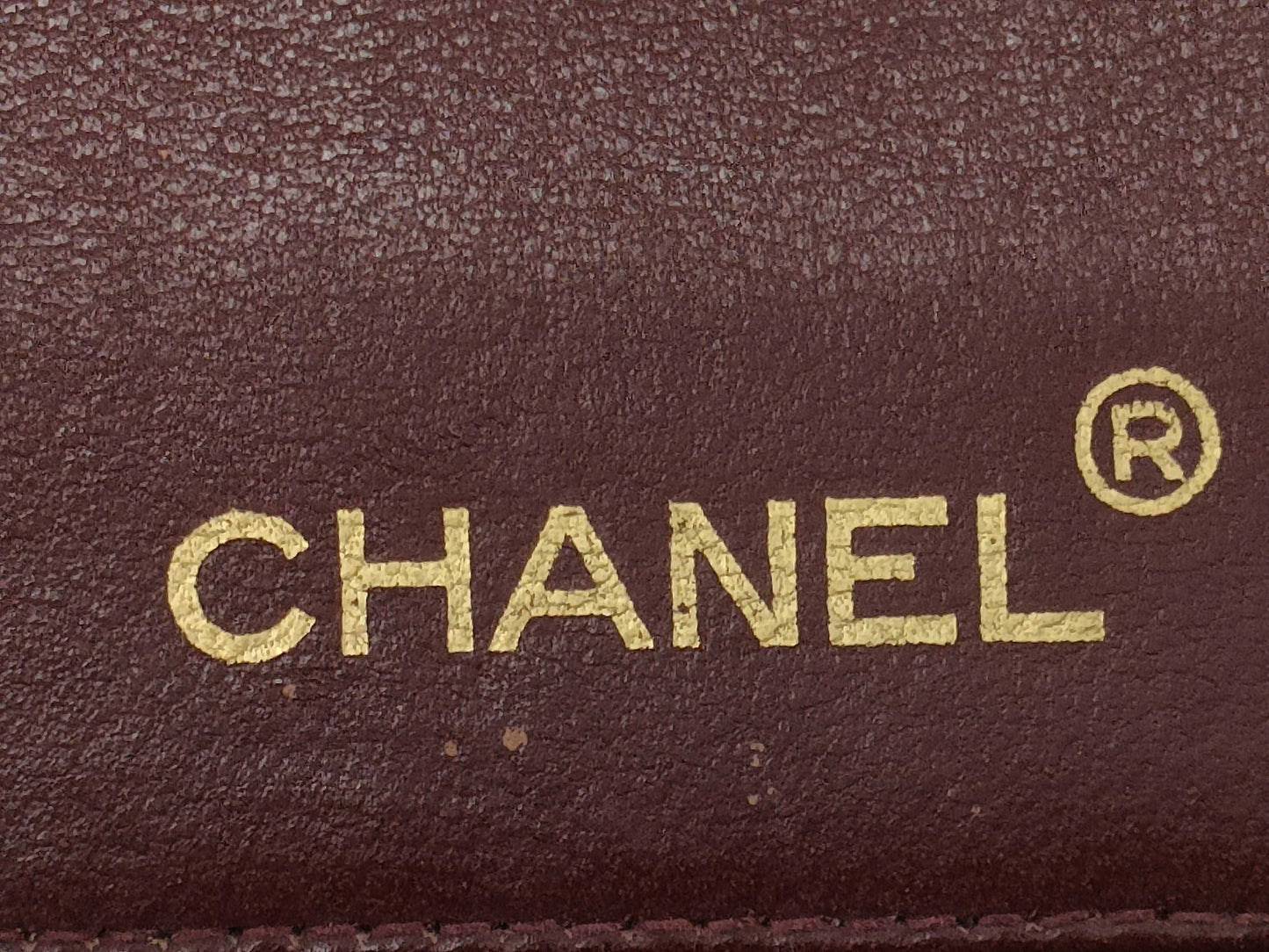 CHANEL Matelasse Chain Shoulder Bag with Coco Mark and Gold Hardware, Lambskin Leather