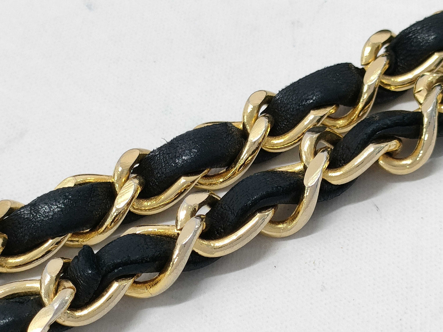 CHANEL Matelasse Chain Shoulder Bag with Coco Mark and Gold Hardware, Lambskin Leather