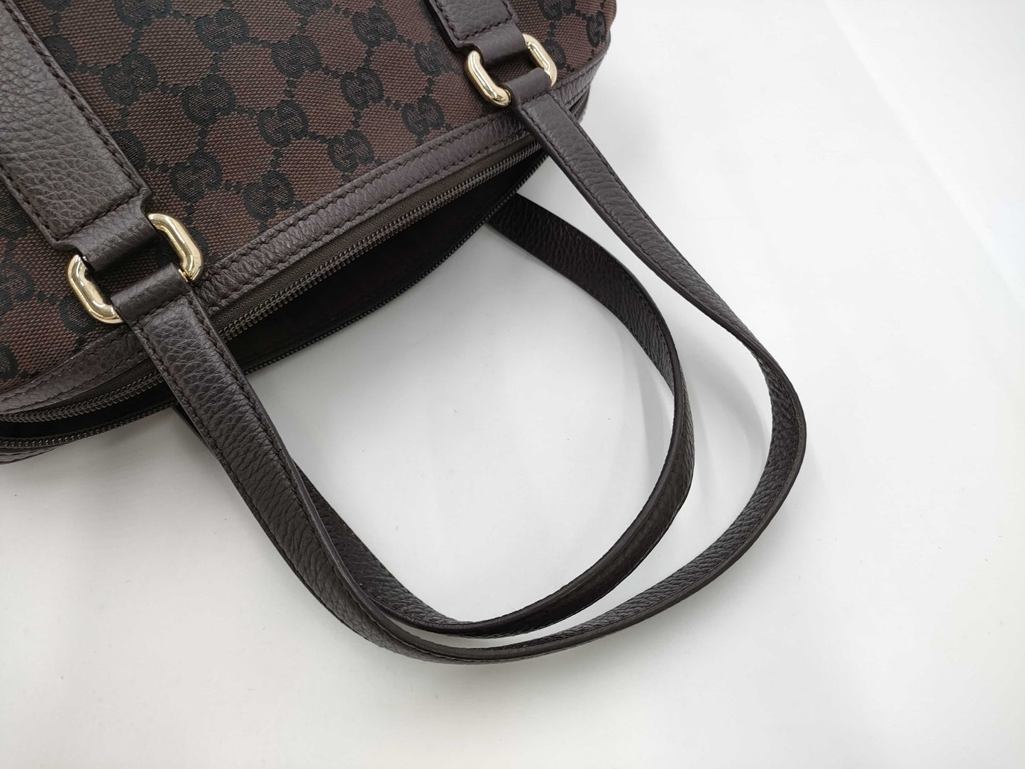 GUCCI GG canvas handbag